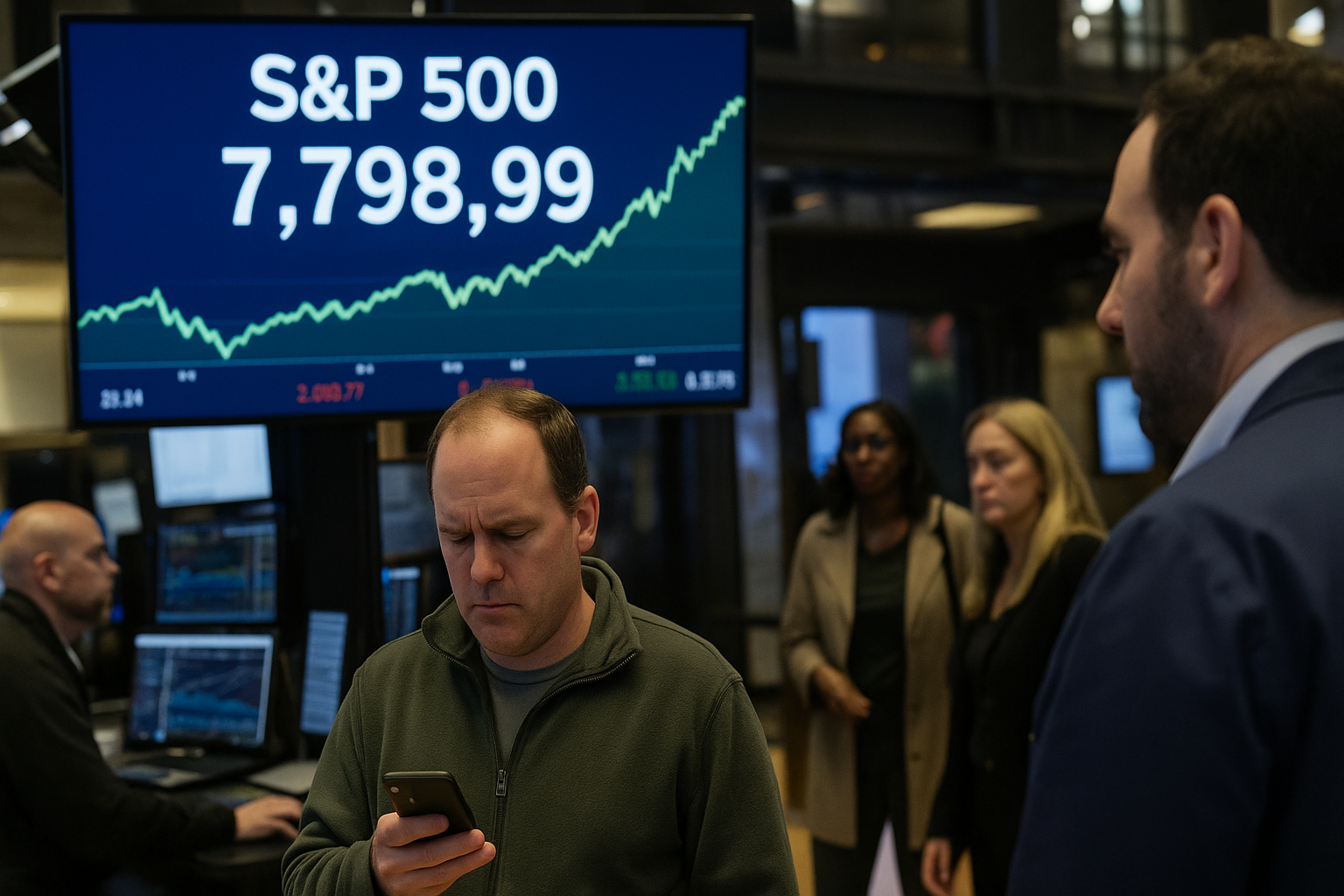 S&P 500 at 7,798.99: Wall Street Is Cheering Prices You Still Can’t Afford
