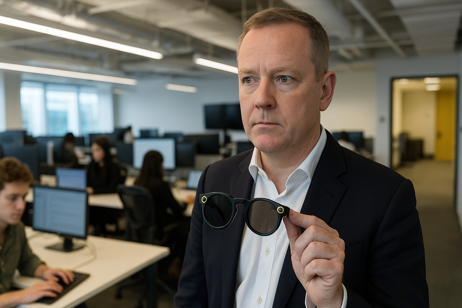 Snap’s $2,195 Specs Bet Puts Ronan Harris’s 19% Growth to the Test