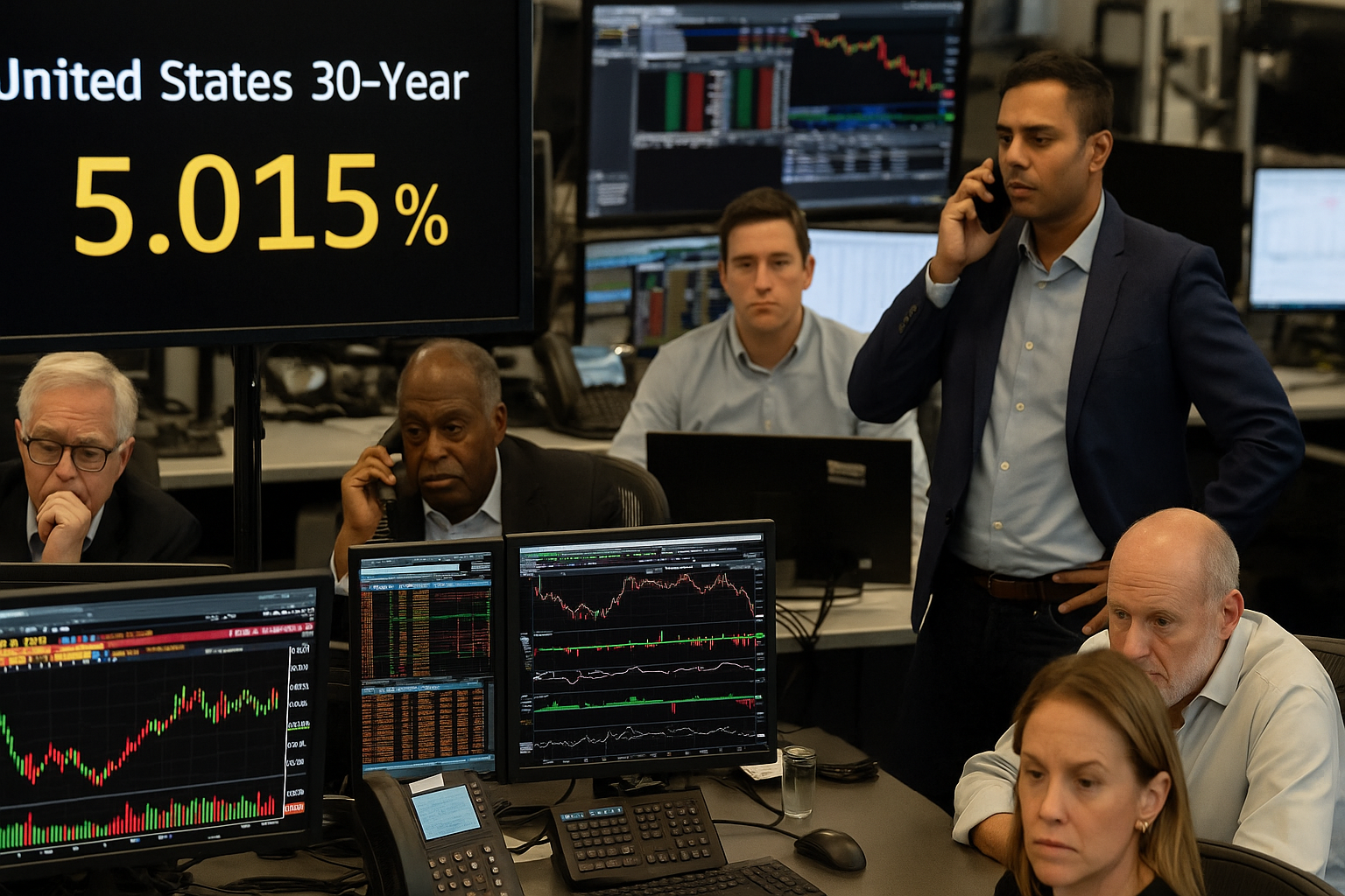 U.S. 30-Year Treasury: 55 Days Above 5% Is Everyone’s Problem