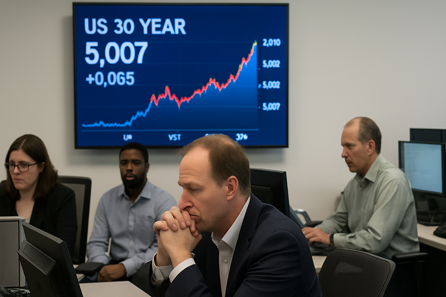 US 30-Year Treasury: 55 Days Above 5% Is a Warning to Founders